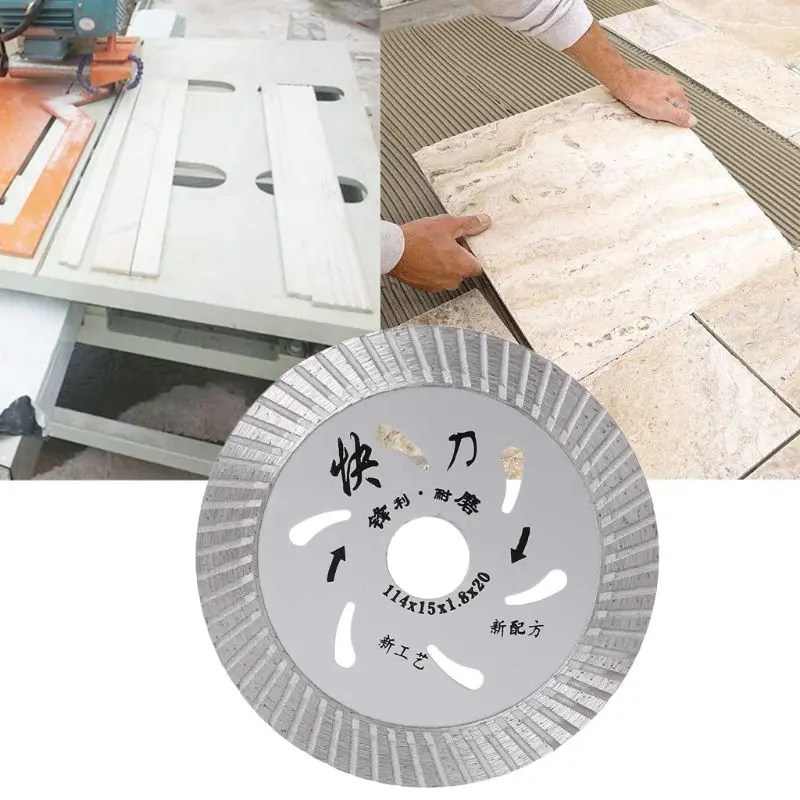 105mm 4inch Ultrathin Diamond Turbo Circular Saw Blade Ceramic Tile Granite Cutter Disc Cutting Tool
105mm 4inch Ultrathin Diamond Turbo Circular Saw Blade Ceramic Tile Granite Cutter Disc Cutting Tool