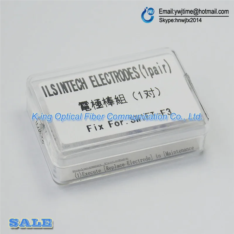 Free shipping NEW Electrodes for ILSINTECH EI-19 Swift-F3 Fusion Splicer Electrodes
Free shipping NEW Electrodes for ILSINTECH EI-19 Swift-F3 Fusion Splicer Electrodes