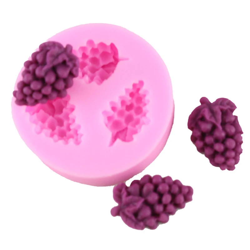 2016 Grape Shape Fondant Silicone Molds for Cake Decorating Tools Sugar Chocolate DIY Baking Mold Decoration Cooking Tools SMJ04
2016 Grape Shape Fondant Silicone Molds for Cake Decorating Tools Sugar Chocolate DIY Baking Mold Decoration Cooking Tools SMJ04