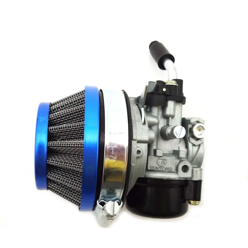 Карбюратор Dellorto Style SHA 14 мм Синий воздушный фильтр 58 для Tomos A35 Golden Bullet Targa LX TT Sprint