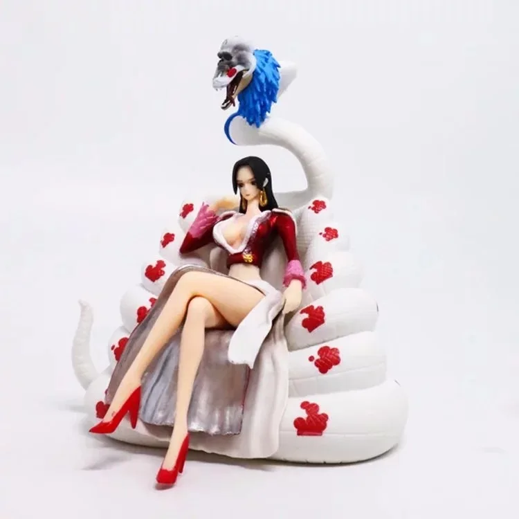 Huong Anime 16CM One Piece Boa Hancock With Snake PVC Figure Collectible Model Toy
Huong Anime 16CM One Piece Boa Hancock With Snake PVC Figure Collectible Model Toy