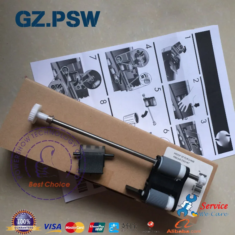 Original New ADF Roller replacement kit L2718A L2725-60002 For HP M725 M680 M775 M575 M525 M630 7500 ScanJet L2686A L2685A N9120
Original New ADF Roller replacement kit L2718A L2725-60002 For HP M725 M680 M775 M575 M525 M630 7500 ScanJet L2686A L2685A N9120