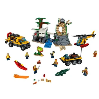 Bela 10712 City Jungle Explorers Jungle Exploration Site Building Blocks 60161 City Bricks Figures Model Toys Gift
Bela 10712 City Jungle Explorers Jungle Exploration Site Building Blocks 60161 City Bricks Figures Model Toys Gift