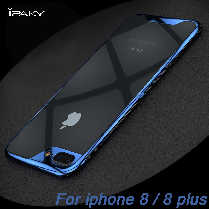 iPaky case for iPhone 8 Thin TPU Plating Case for iPhone 8 plus Hard PC Frame Soft Transparent Back Cover for iphone 8 Plus case
iPaky case for iPhone 8 Thin TPU Plating Case for iPhone 8 plus Hard PC Frame Soft Transparent Back Cover for iphone 8 Plus case