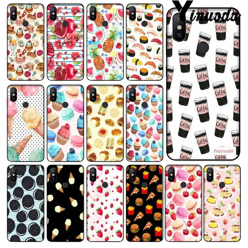 Yinuoda Sushi Cake donut food Black Soft Shell Phone Cover for Xiaomi MI MIX 2 2S MAX2 MAX3 6 8 8SE 9 9se Note 2 3 Redmi 5 plus
Yinuoda Sushi Cake donut food Black Soft Shell Phone Cover for Xiaomi MI MIX 2 2S MAX2 MAX3 6 8 8SE 9 9se Note 2 3 Redmi 5 plus