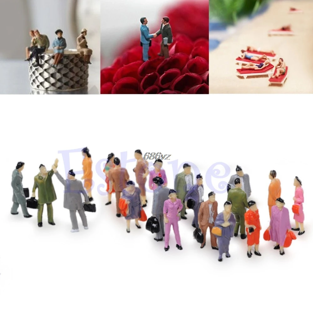 Chic 100x 1:100 Building Layout Model People HO Scale Painted Figure Passenger N24 Drop Ship
Chic 100x 1:100 Building Layout Model People HO Scale Painted Figure Passenger N24 Drop Ship