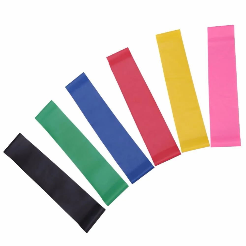 6pcs/set Elastic Yoga Resistance Bands Exercise Training Fitness Rubber Loop Band Strength Belt Workout Pull Ropes
6pcs/set Elastic Yoga Resistance Bands Exercise Training Fitness Rubber Loop Band Strength Belt Workout Pull Ropes