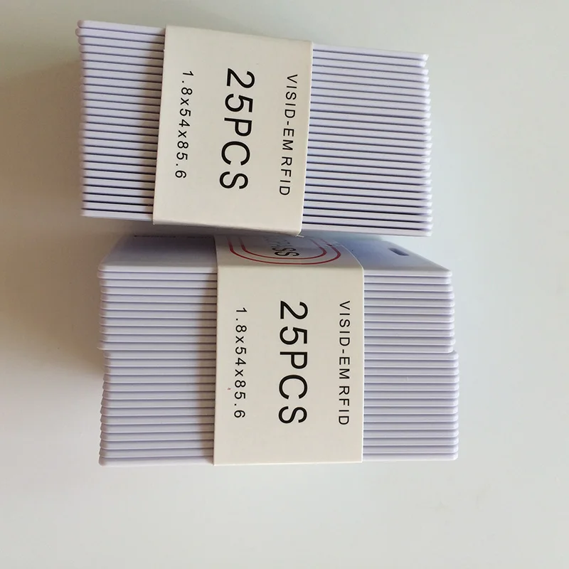 100pcs/lot EM4100 RFID ID Thick Card 125Khz proximity card for Door access control and time attendance
100pcs/lot EM4100 RFID ID Thick Card 125Khz proximity card for Door access control and time attendance