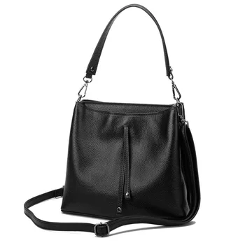 2019 Korean New Genuine Leather Women's Shoulder Bag Simple and Elegant Bucket Bags
2019 Korean New Genuine Leather Women's Shoulder Bag Simple and Elegant Bucket Bags