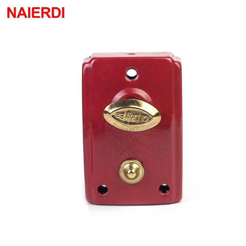 NAIERDI-556 Exterior Door Retro Red Locks Security Anti-theft Lock Multiple Insurance Lock Wood Door Lock For Furniture Hardware
NAIERDI-556 Exterior Door Retro Red Locks Security Anti-theft Lock Multiple Insurance Lock Wood Door Lock For Furniture Hardware