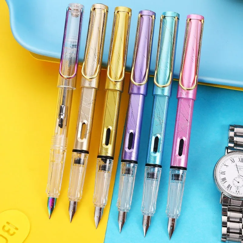 1PC High Quality Luxury Fountain Pen Calligraphy Pen Business Writing Signing Pens Office School Stationary Supplies 03928
1PC High Quality Luxury Fountain Pen Calligraphy Pen Business Writing Signing Pens Office School Stationary Supplies 03928