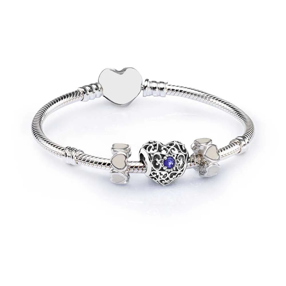 NEW 100% 925 Sterling Silver LUMINOUS FLORAL OPENWORK CHARM BRACELET SET fit DIY Original charm Bracelets jewelry A Set
NEW 100% 925 Sterling Silver LUMINOUS FLORAL OPENWORK CHARM BRACELET SET fit DIY Original charm Bracelets jewelry A Set