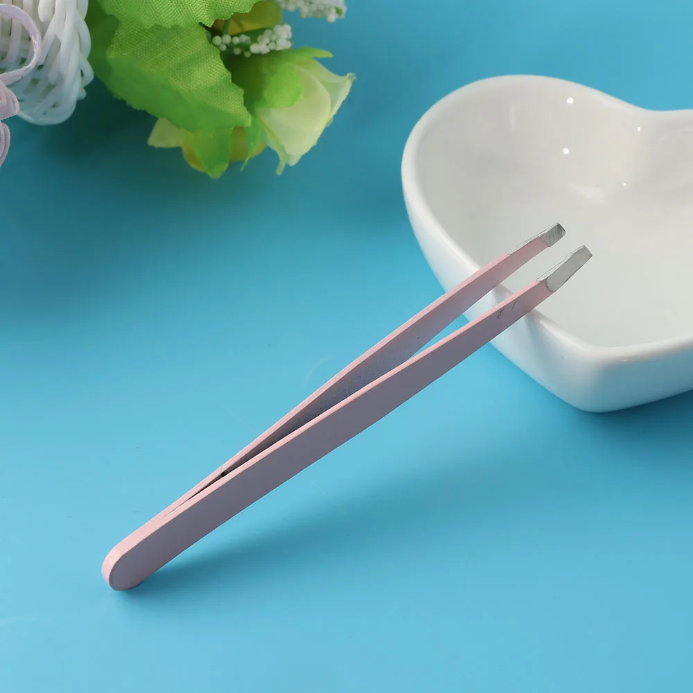 NEW Professional Slanted Eyebrow Tweezers Face Hair Removal Clip Cosmetics Eyebrow Tweezer Hair Removal Beauty Makeup Tools
NEW Professional Slanted Eyebrow Tweezers Face Hair Removal Clip Cosmetics Eyebrow Tweezer Hair Removal Beauty Makeup Tools