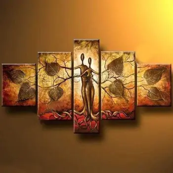 5pc Modern Abstract Art Oil Painting Wall Decor Canvas Art - Deep Love(No Frame)
5pc Modern Abstract Art Oil Painting Wall Decor Canvas Art - Deep Love(No Frame)