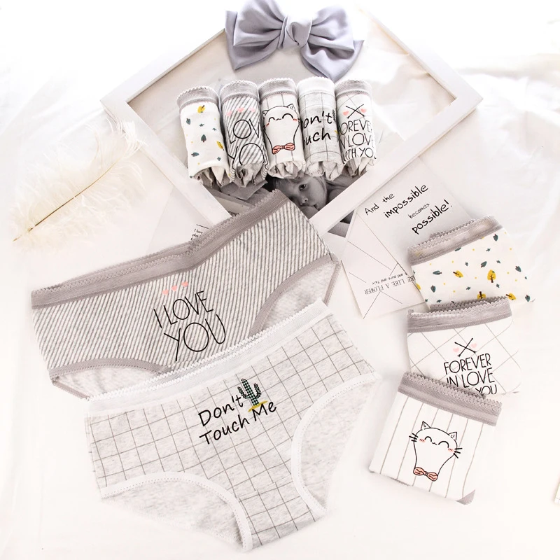 Cotton Panties For Women Lattice Letters Print Women Underwear Women Lingerie Sexy Panties Briefs Underpants Kawaii Panty Tanga
Cotton Panties For Women Lattice Letters Print Women Underwear Women Lingerie Sexy Panties Briefs Underpants Kawaii Panty Tanga