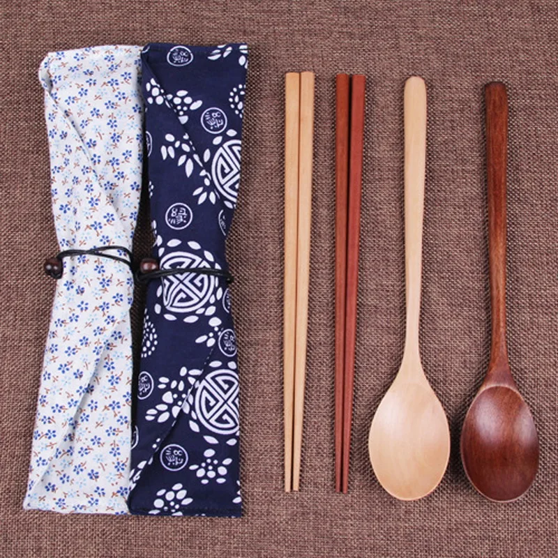 1Set Dinnerware Set Wood Portable Chopsticks Spoon Cutlery Sets Travel Suit Gift With Cloth Pack Environmental Japanese Style 7
1Set Dinnerware Set Wood Portable Chopsticks Spoon Cutlery Sets Travel Suit Gift With Cloth Pack Environmental Japanese Style 7