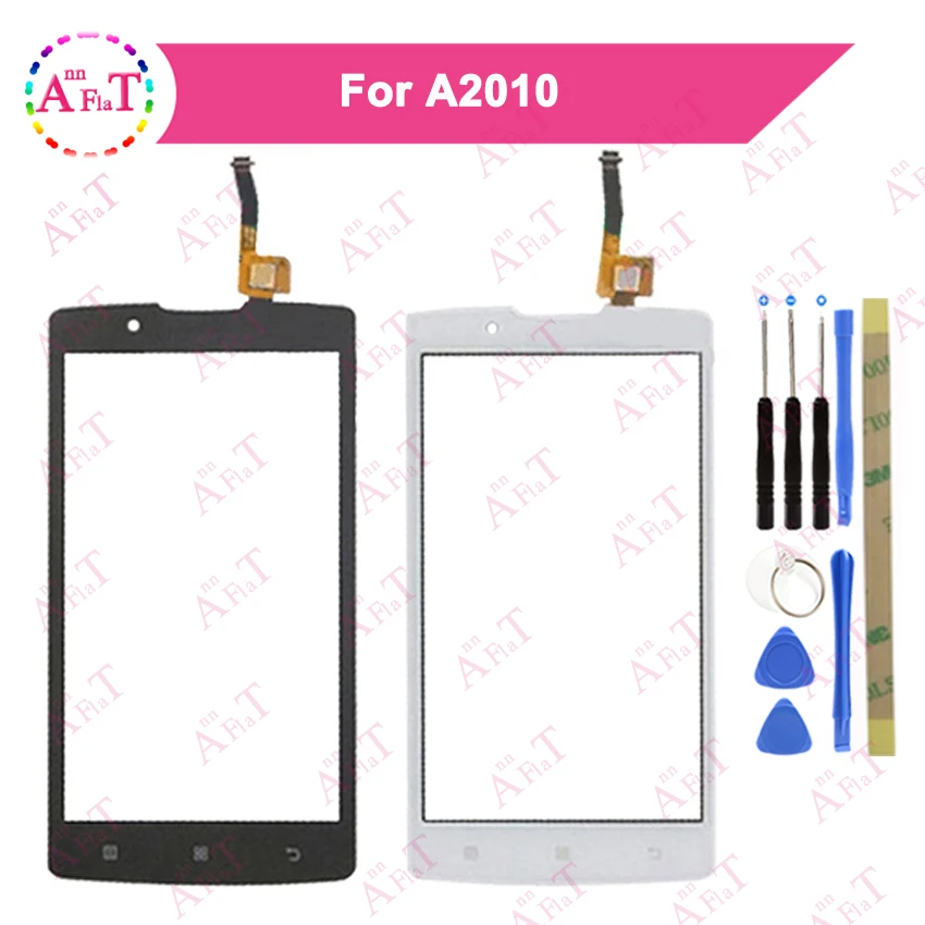 4.5" For Lenovo A2010 A 2010 Touch Screen Digitizer Sensor Outer Glass Lens Panel 3m glue Free | Мобильные телефоны и