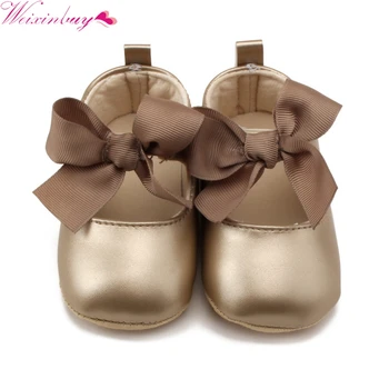 2018 New Baby Girls PU Leather bowknot decorated Non-slip Princess shoes Baby Infant Shoes First Walkers 0-18M M2
2018 New Baby Girls PU Leather bowknot decorated Non-slip Princess shoes Baby Infant Shoes First Walkers 0-18M M2
