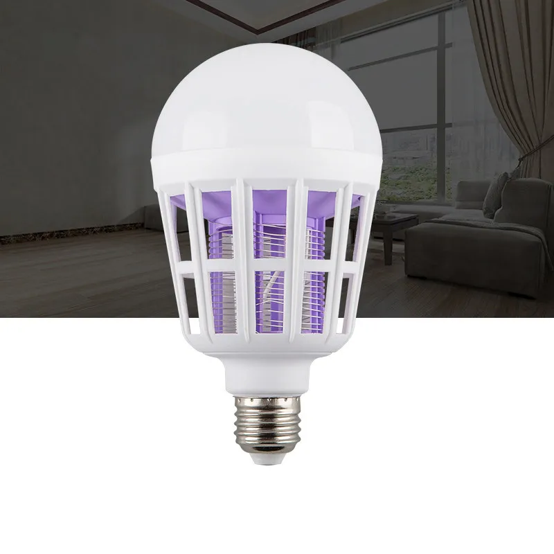 15W LED Mosquito Killer Bulb E27/B22 LED Bulb For Home Lighting Bug Zapper Trap Lamp Insect Anti Mosquito Repeller Light
15W LED Mosquito Killer Bulb E27/B22 LED Bulb For Home Lighting Bug Zapper Trap Lamp Insect Anti Mosquito Repeller Light