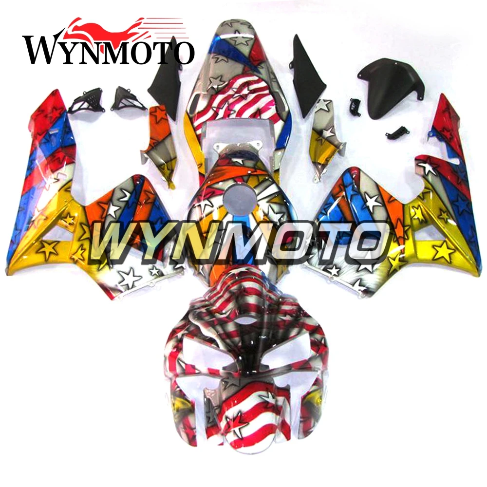Пластиковые обтекатели ABS для Honda CBR600RR F5 2003-2004 03 04 флаг звезды мотоцикл полная рамы кузова панели для ручного рисования
Пластиковые обтекатели ABS для Honda CBR600RR F5 2003-2004 03 04 флаг звезды мотоцикл полная рамы кузова панели для ручного рисования