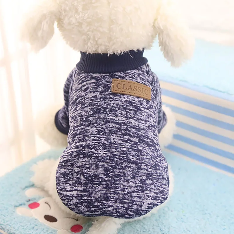 Autumn Winter Warm Dog Clothes For Small Medium Soft Dog Sweater Clothing Winter Chihuahua Clothes Classic Pet dog accessories
Autumn Winter Warm Dog Clothes For Small Medium Soft Dog Sweater Clothing Winter Chihuahua Clothes Classic Pet dog accessories