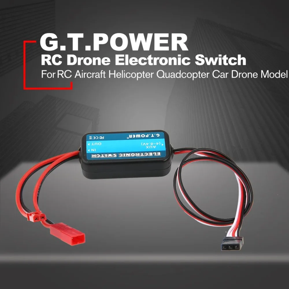 G.T.POWER 0-40V Remote Controller Electronic Switch RC Parts for RC Aircraft Helicopter Quadcopter Car Drone Model
G.T.POWER 0-40V Remote Controller Electronic Switch RC Parts for RC Aircraft Helicopter Quadcopter Car Drone Model