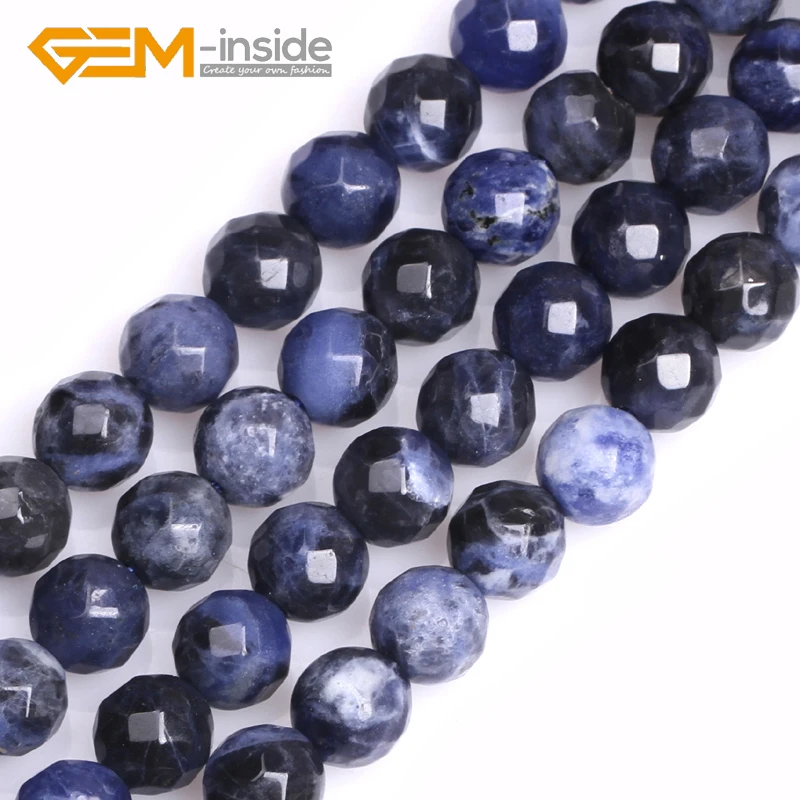Round Faceted Sodalite Beads: 4mm 6mm 8mm 10mm 12mm Natural Stone Beads Loose Beads For Jewelry Making Strand 15" Wholesale !
Round Faceted Sodalite Beads: 4mm 6mm 8mm 10mm 12mm Natural Stone Beads Loose Beads For Jewelry Making Strand 15" Wholesale !