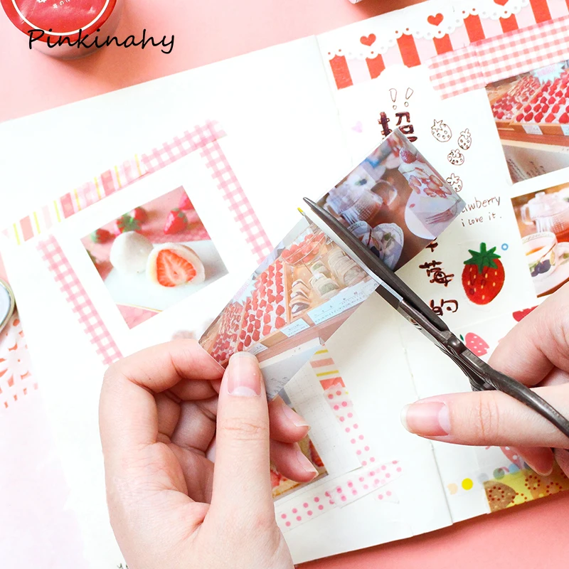 Strawberry Cake Coffee Sakura Transparent washi tape Set Travel decorative japanese stationery scrapbooking bullet journal JD049
Strawberry Cake Coffee Sakura Transparent washi tape Set Travel decorative japanese stationery scrapbooking bullet journal JD049