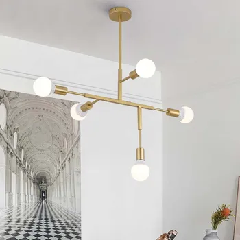 BOKT Modern Pendant lights E27 Kitchen Living Room Hanging lamp LED Magic Bean Molecular Pendant lamp Home Decoration
BOKT Modern Pendant lights E27 Kitchen Living Room Hanging lamp LED Magic Bean Molecular Pendant lamp Home Decoration
