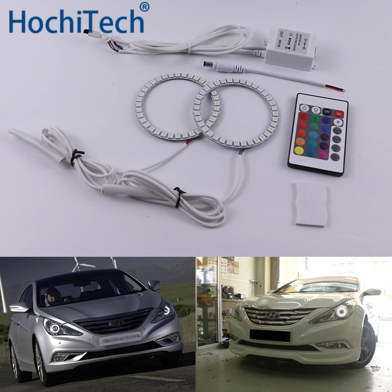 For Hyundai Sonata i45 2009 2010 2011 2012 2013 2014 Multi-color Led Angel Eyes Kit RGB Halo Rings Daytime Light DRL
For Hyundai Sonata i45 2009 2010 2011 2012 2013 2014 Multi-color Led Angel Eyes Kit RGB Halo Rings Daytime Light DRL