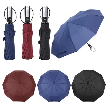 1pc Big Strong Fashion Windproof Men Gentle Folding Compact Fully Automatic Rain High Quality Pongee Umbrella Women
1pc Big Strong Fashion Windproof Men Gentle Folding Compact Fully Automatic Rain High Quality Pongee Umbrella Women