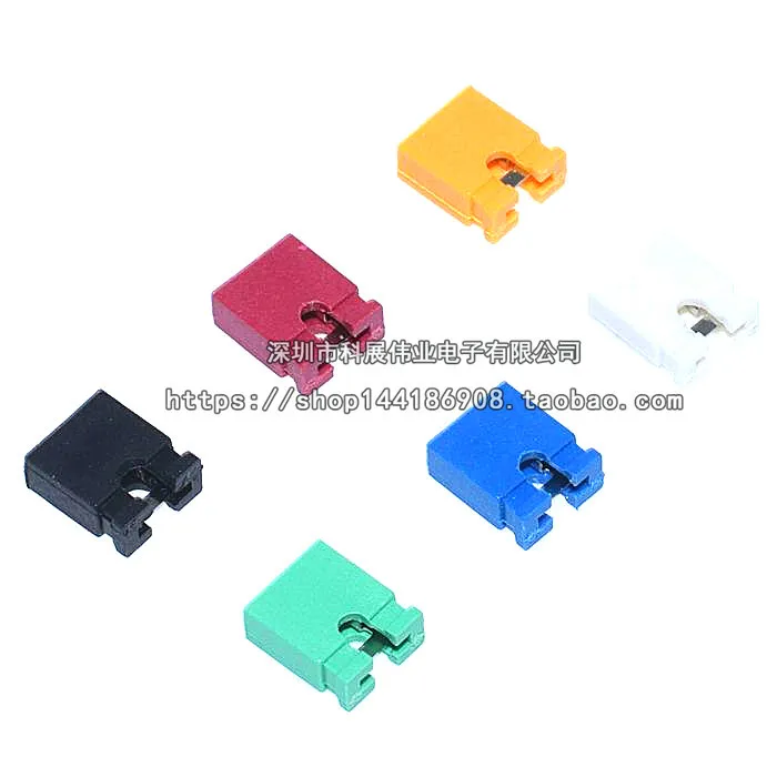 6Color*50pcs=300pcs 2.54 MM jumper cap short circuit connection blocks 2.54mm jumper cap
6Color*50pcs=300pcs 2.54 MM jumper cap short circuit connection blocks 2.54mm jumper cap