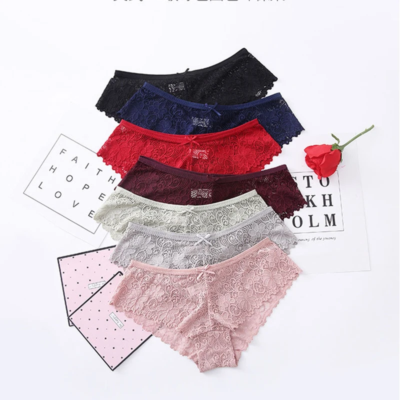 2019 new Sexy Lace Panties Women Fashion Cozy Lingerie Tempting Pretty Briefs High Quality Cotton Low Waist Cute Women Underwear
2019 new Sexy Lace Panties Women Fashion Cozy Lingerie Tempting Pretty Briefs High Quality Cotton Low Waist Cute Women Underwear