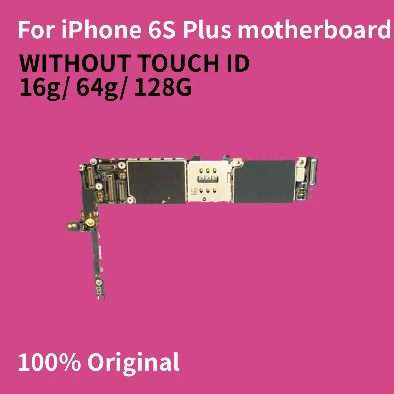 Used Mainboard for iPhone 6S Plus Motherboard Without Fingerprint 16g 64g 128g ROM Unlocked Original iOS
Used Mainboard for iPhone 6S Plus Motherboard Without Fingerprint 16g 64g 128g ROM Unlocked Original iOS