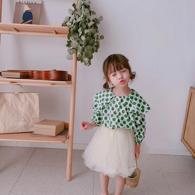 Children Double Lotus Leaf Collar Shirt New Spring 2019 Girl Long Sleeve Top Kids Korean Cotton Shirts
Children Double Lotus Leaf Collar Shirt New Spring 2019 Girl Long Sleeve Top Kids Korean Cotton Shirts