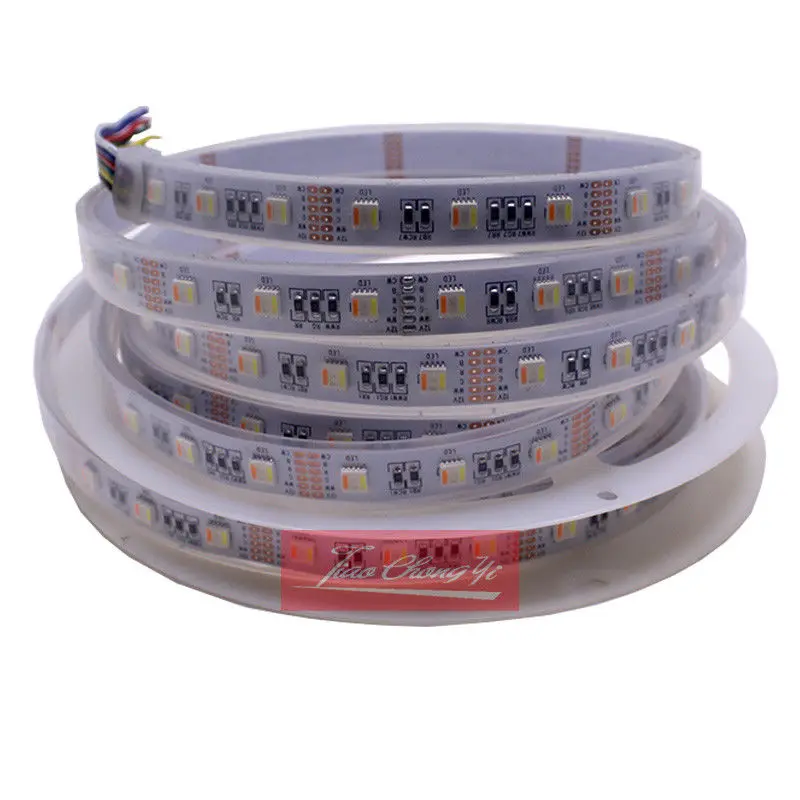 5 Colors in 1 RGB+CCT LED Strip 5050 60led/m 12V CW+RGB+WW Flexible Tape Light 5M
5 Colors in 1 RGB+CCT LED Strip 5050 60led/m 12V CW+RGB+WW Flexible Tape Light 5M