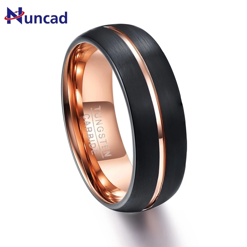 Wholesale Scrub Exquisite Rose Gold Groove Men Rings Real Tungsten Carbide Wedding Bands Anillos para hombres Ring
Wholesale Scrub Exquisite Rose Gold Groove Men Rings Real Tungsten Carbide Wedding Bands Anillos para hombres Ring