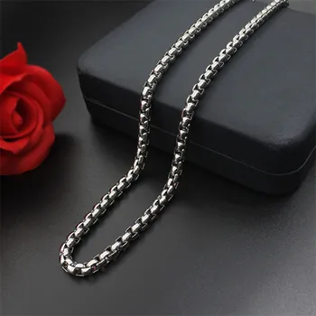 10pcs/lot High Quality 316L Stainless Steel Silver 2.5MM 3MM 4MM Square Pearl Chain Necklace Fashion Jewelry For men and women
10pcs/lot High Quality 316L Stainless Steel Silver 2.5MM 3MM 4MM Square Pearl Chain Necklace Fashion Jewelry For men and women