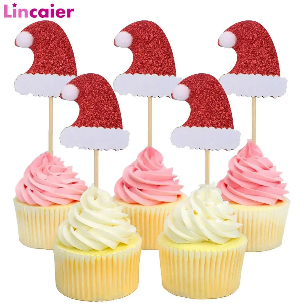 10pcs Glitter Paper Christmas Hat Cupcake Topper 2019 Merry Christmas Decorations for Home Party Table Supplies
10pcs Glitter Paper Christmas Hat Cupcake Topper 2019 Merry Christmas Decorations for Home Party Table Supplies