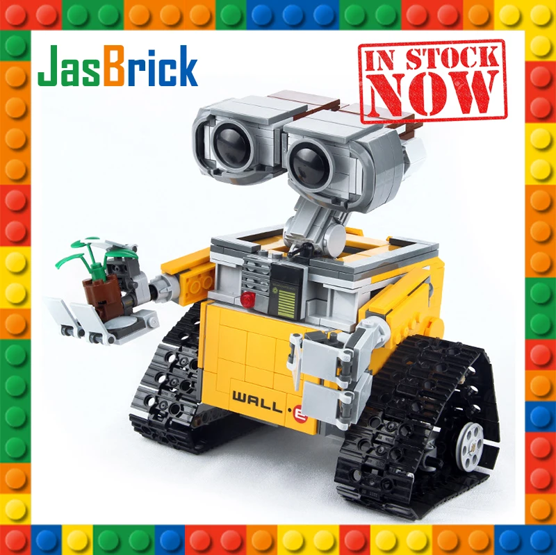 687Pc Toys For Children Compatible Legoings Creators 16003 Idea Robot WALL E Action Figures Building Block Birthday Gifts
687Pc Toys For Children Compatible Legoings Creators 16003 Idea Robot WALL E Action Figures Building Block Birthday Gifts