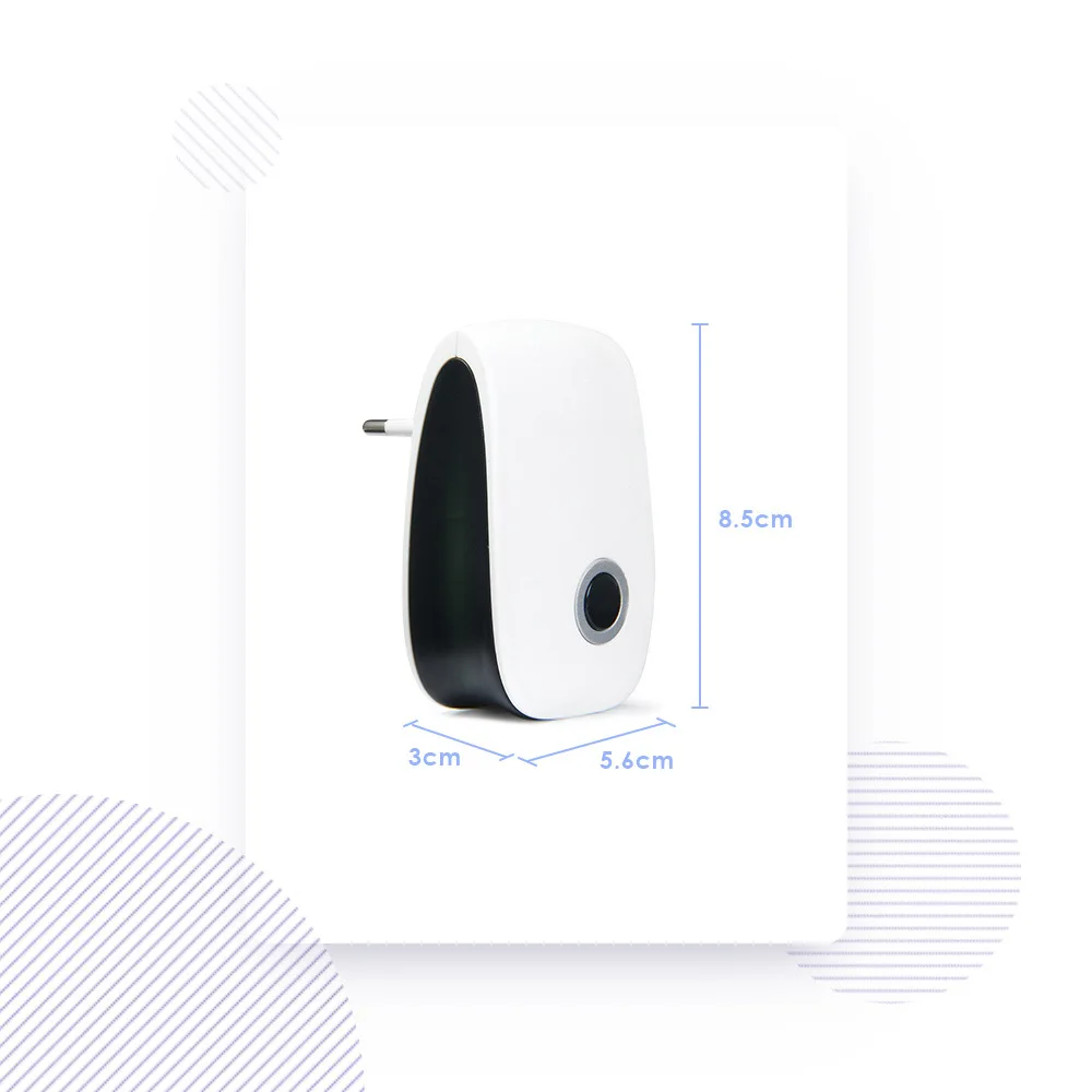 Multi-purpose Electronic Pest Repeller Ultrasonic Mosquito Rejector for Home Office
