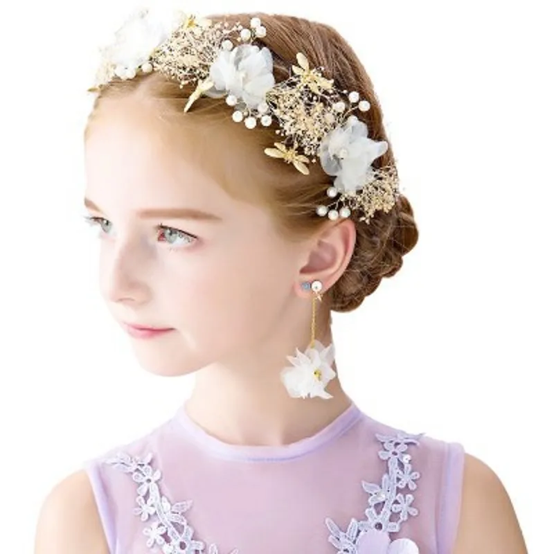 Drop Ship Infant Girls Children's Princess Wedding Crown Flower Rings Birthday Performance Headwear+Earrings Dress Accessories
Drop Ship Infant Girls Children's Princess Wedding Crown Flower Rings Birthday Performance Headwear+Earrings Dress Accessories