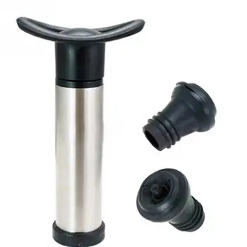 New Stainless Steel Wine Bottle Vacuum Saver Sealer Drink Preserver Bar Pump 2 Stoppers Stopper Multifunction Bar Tools
New Stainless Steel Wine Bottle Vacuum Saver Sealer Drink Preserver Bar Pump 2 Stoppers Stopper Multifunction Bar Tools