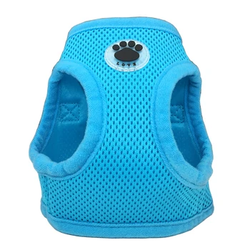 Cute "LOVE" Paw Label Adjustable Soft Nylon Mesh Small Dog Harness Pet outdoor mesh sports jacket clothes Pet Harness
Cute "LOVE" Paw Label Adjustable Soft Nylon Mesh Small Dog Harness Pet outdoor mesh sports jacket clothes Pet Harness