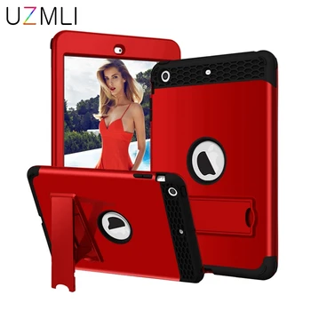 Tablet Case For iPad mini 1/2/3 7.9 Heavy Duty Protection Hard Plastic Cover+Shock Absorbent Silicone Case with Kick-Stand+Gifts
Tablet Case For iPad mini 1/2/3 7.9 Heavy Duty Protection Hard Plastic Cover+Shock Absorbent Silicone Case with Kick-Stand+Gifts
