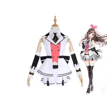 Free Shipping Kizuna AI Channel YouTube Cosplay Costume Kizuna AI Costume Sweet Uniform with Stocking for Women Cosplay Costume
Free Shipping Kizuna AI Channel YouTube Cosplay Costume Kizuna AI Costume Sweet Uniform with Stocking for Women Cosplay Costume