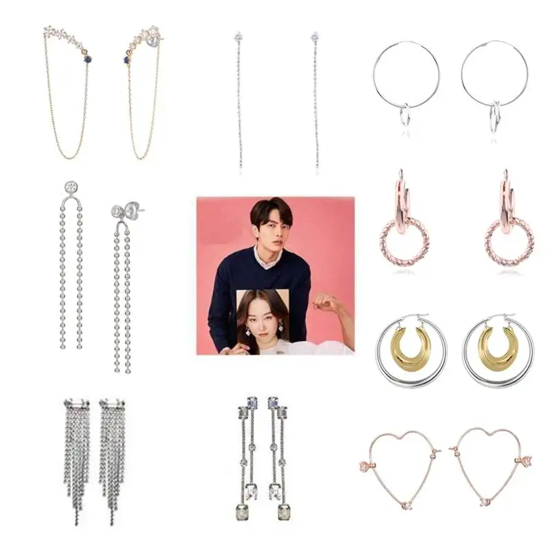 MENGJIQIAO 2018 New Korean Star Hot Style Shiny Rhinestone Tassel Earrings For Women Ear Line Long Pendientes Fashion Oorbellen
MENGJIQIAO 2018 New Korean Star Hot Style Shiny Rhinestone Tassel Earrings For Women Ear Line Long Pendientes Fashion Oorbellen