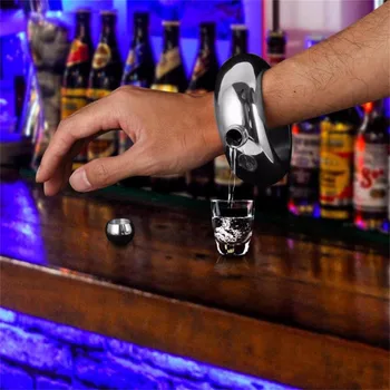 3.5oz/100ML Stainless Steel Jug Bracelet Unique Alcohol Hip Flask Funnel Bangle Delicate Whisky Bracelet Luxury Drinkware
3.5oz/100ML Stainless Steel Jug Bracelet Unique Alcohol Hip Flask Funnel Bangle Delicate Whisky Bracelet Luxury Drinkware