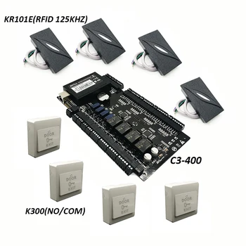 ZK C3-400 Tcp/Ip Rfid Access Control System Four door Security Access Controller IP-based Four Door Controller KR101
ZK C3-400 Tcp/Ip Rfid Access Control System Four door Security Access Controller IP-based Four Door Controller KR101
