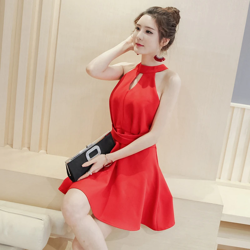 New 2018 women sexy hollow out sleeveless summer dress halter neck off shoulder slim high waist mini dress female party dresses
New 2018 women sexy hollow out sleeveless summer dress halter neck off shoulder slim high waist mini dress female party dresses